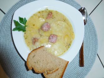 Rädlesgemüse mit Wurst-Einlage